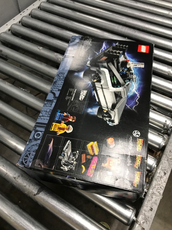 Photo 3 of ***FACTORY SEALED***  LEGO Back to the Future Time Machine 10300 Building Set