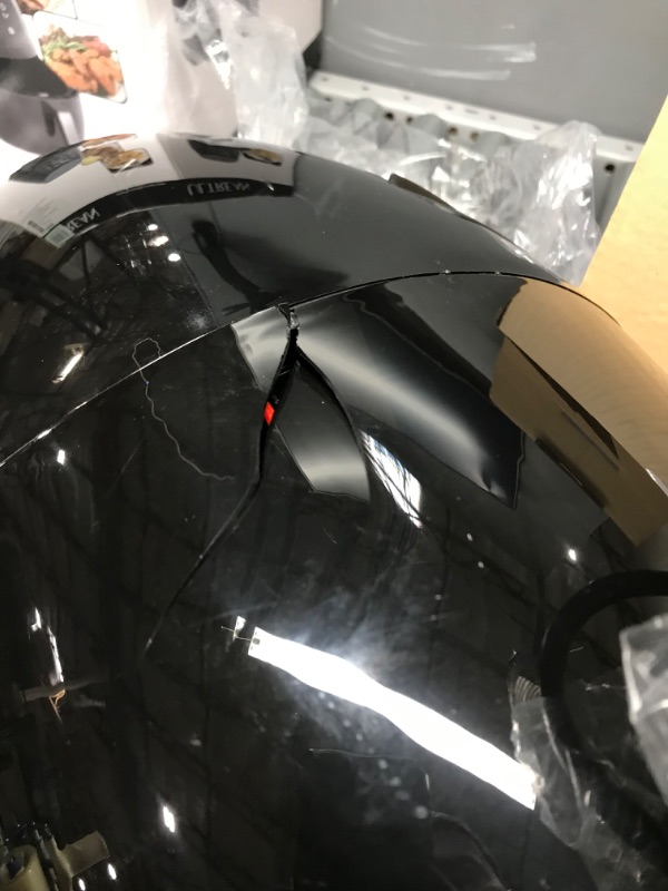 Photo 1 of ULTREAN 5.8 Quart Air Fryer, Electric Hot Air Fryers Oilless Cooker with 10 Presets, Digital LCD Touch Screen, Nonstick Basket, 1700W, UL Listed (Black)