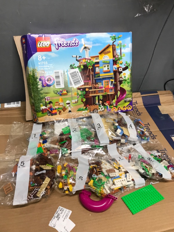 Photo 2 of ***PREVIOSLY OPENED***  LEGO Friends Friendship Tree House 41703 Building Toy Set for Kids, Girls, and Boys Ages 8+ (1114 Pieces) Frustration-Free Packaging
