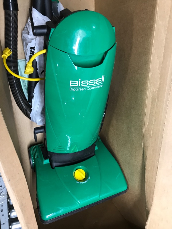 Photo 2 of *Tested* BISSELL BigGreen Commercial PowerForce Bagged Lightweight, Upright, Industrial, Vacuum Cleaner, BGU1451T