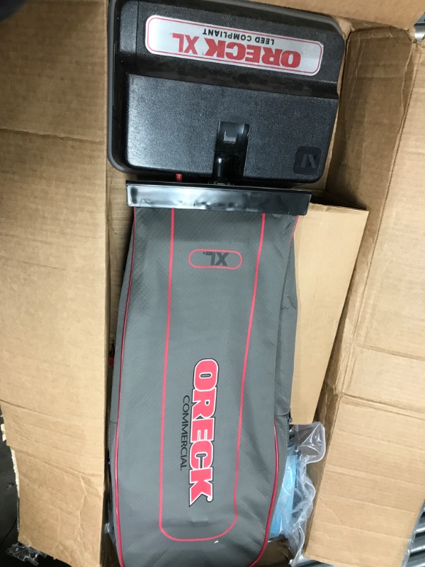 Photo 2 of *Tested* Oreck Commercial U2000RB2L-1 LEED-Compliant Upright Vacuum, Grays