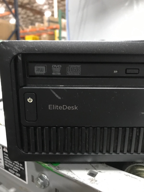 Photo 2 of HP EliteDesk 800 G2 Business Class Desktop, Intel Core i5 6500 3.2Ghz, 8GB DDR4 RAM, 256GB SSD Hard Drive, Windows 10 (Renewed)