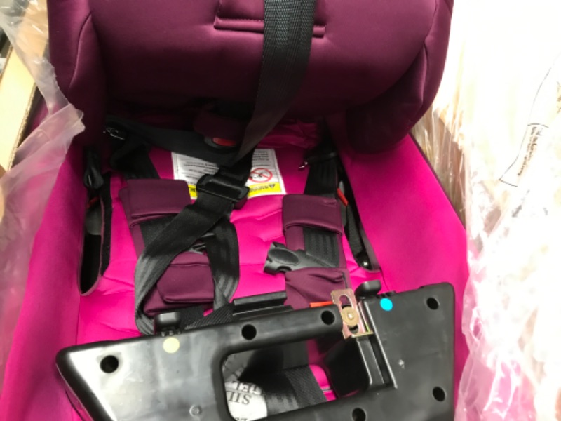 Photo 1 of Diono Radian 3R, 3-in-1 Convertible Car Seat, Rear Facing & Forward Facing, 10 Years 1 Car Seat, Slim Fit 3 Across, Pink Blossom Radian 3R Fits 3 Across Pink Blossom