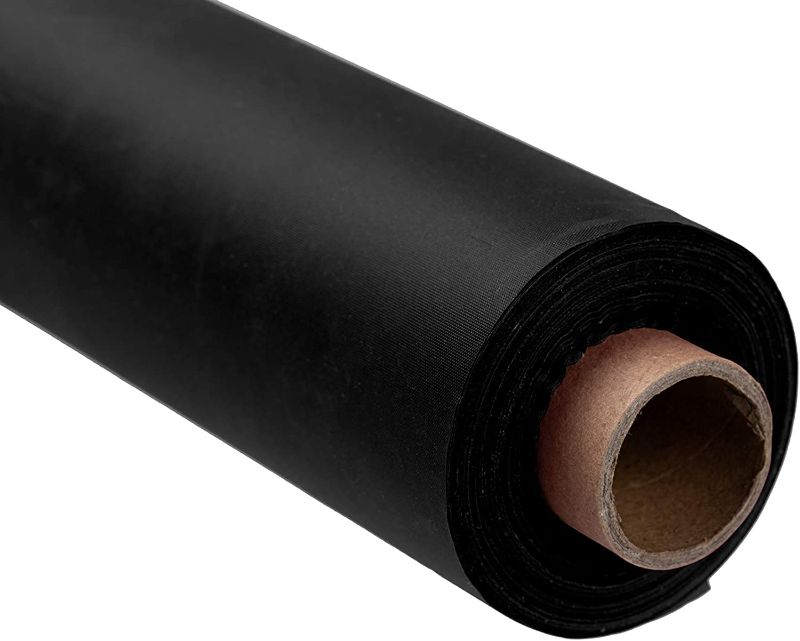 Photo 1 of Premium Quality Plastic Table Cover Banquet Rolls 40" X 300' (Black)
