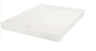 Photo 1 of Amazon Basics Smart Box Spring Bed Base, 7-Inch Mattress Foundation - Full Size, Tool-Free Easy Assembly & Metal Bed Frame, 9-Leg Base for Box Spring and Mattress - Full, 74.5 x 53.5-Inches
