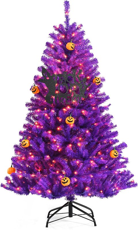 Photo 1 of 3ft Artificial Purple Christmas Tree