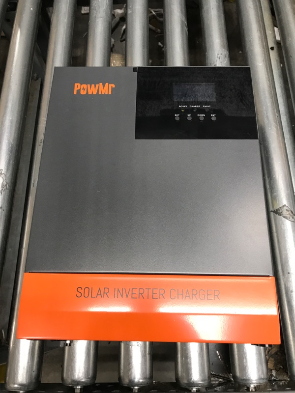 Photo 2 of 3000W Solar Inverter Pure Sine Wave 24V 120V, Off-Grid Power Inverter Built-in 60A MPPT Charger+40A AC Charger, Support Utility/Generator/Solar Charge
