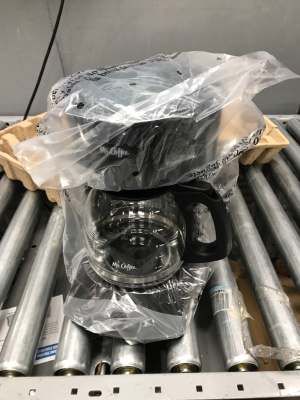 Photo 2 of ***NEW FACTORY SEALED*** Mr. Coffee Coffee Maker with Auto Pause and Glass Carafe, 12 Cups, Black & 2129512, 5-Cup Mini Brew Switch Coffee Maker, Black Black Coffee Maker + Coffee Maker, Black