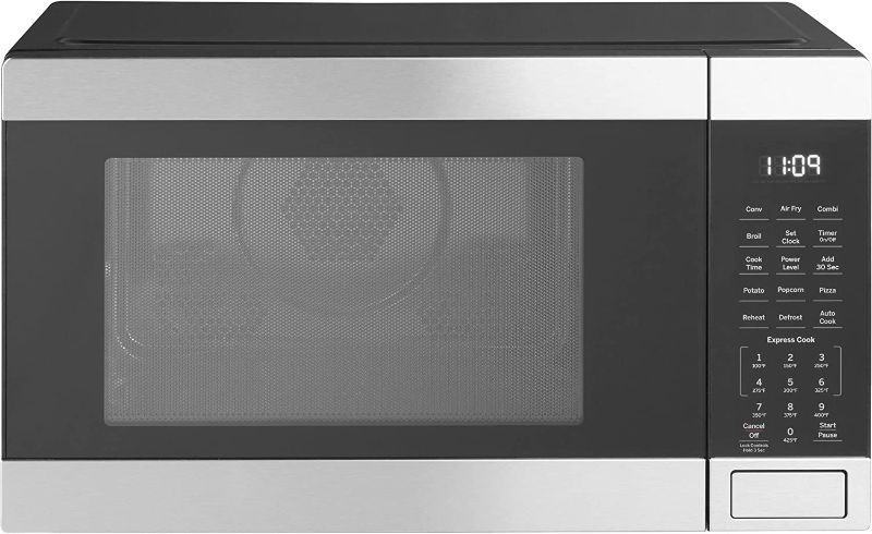 Photo 1 of GE 3-in-1 Countertop Microwave Oven | Complete With Air Fryer, Broiler & Convection Mode | 1.0 Cubic Feet Capacity, 1,050 Watts | Kitchen Essentials for...
