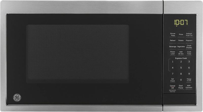 Photo 1 of GE Smart Countertop Microwave Oven | Complete with Scan-to-Cook Technology and Wifi-Connectivity | 0.9 Cubic Feet Capacity, 900 Watts | Smart Home &...
