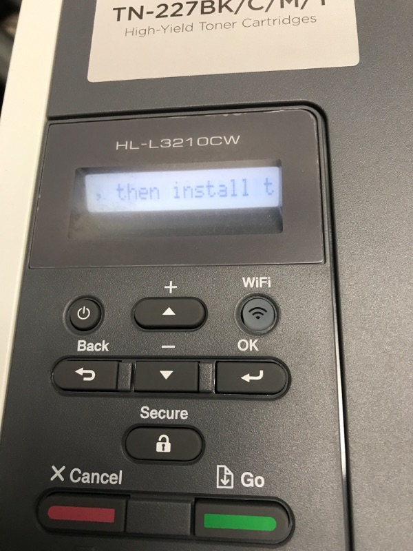 Photo 4 of Brother HL-L3210CW Compact Digital Color Printer Providing Laser Printer Quality Results with Wireless (Renewed Premium) Renewed Model: RHLL3210CW