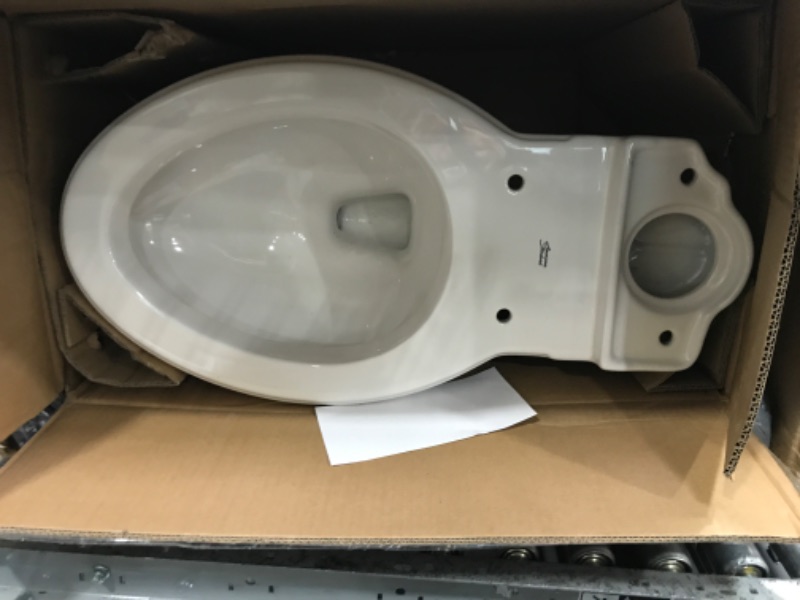 Photo 2 of *INCOMPLETE* American Standard 2462016.020 Cadet 1.6 GPF 2-Piece Elongated Toilet with 12-in Rough-In, 30.25" Length x 20.5" Width x 29.25" Height, White