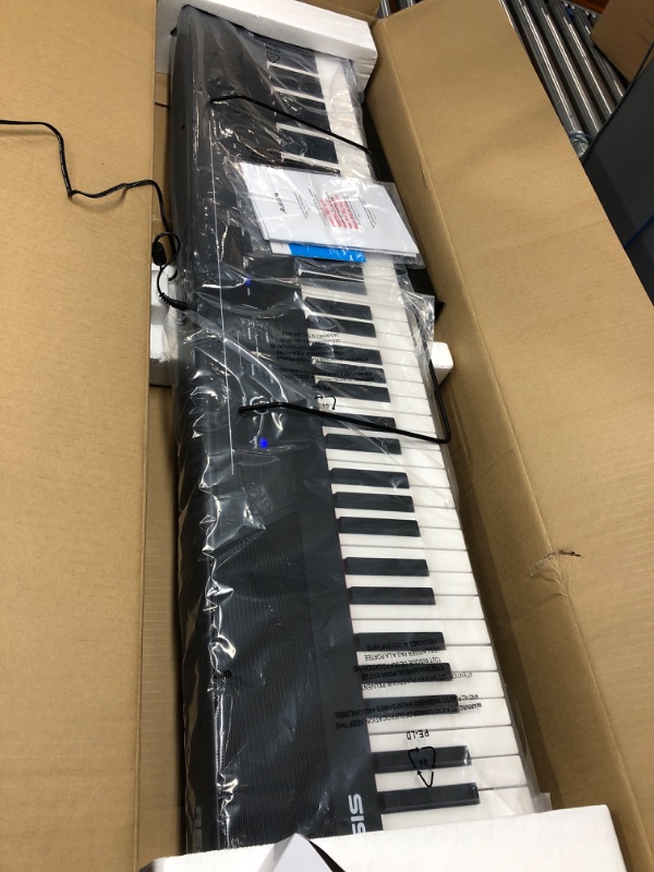 Photo 2 of Alesis Recital – 88 Key Digital Piano Keyboard with Semi Weighted Keys, 2x20W Speakers, 5 Voices, Split, Layer and Lesson Mode, FX and Piano Lessons Recital Piano Only