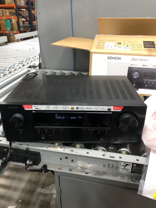 Photo 3 of PARTS ONLY****
Denon AVR-S570BT (2022 Model) 5.2 Channel AV Receiver 