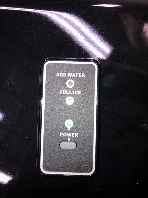 Photo 2 of *NEW CONDITION*
*TURNS ON BUT UNABLE TO TEST*
Newair Silver Counter Top Ice Maker Machine,Compact Automatic Ice Maker, Cubes Ready in under 15 Minutes,Portable Ice Cube Maker with Scoop and Basket,Perfect For Home/Kitchen/Office/Bar - ClearIce40 40 Ib Ice