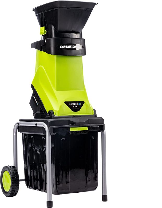 Photo 1 of *UNABLE TO TEST*
Earthwise GS70015 15-Amp Garden Corded Electric Chipper, Collection Bin