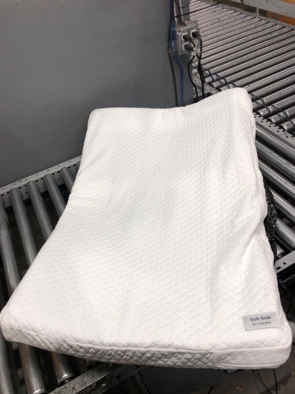 Photo 2 of ***PREVIOUSLY USED***  Milliard Mini Crib Memory Foam Mattress Topper - Sized for The Porta Crib – Does Not Fit Playard or Standard Crib
