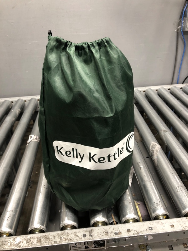 Photo 2 of ***USED****   Kelly Kettle Ultimate Base Camp Kit – 54 oz Large Stainless Steel Camp Kettle, Lightweight Camping Kettle with Whistle, Kelly Kettle Stove for Fishing, Hunting, Hiking