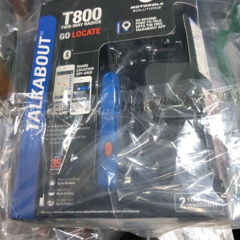 Photo 2 of Talkabout T800 Rechargeable 2-Way Radios (2-Pack)