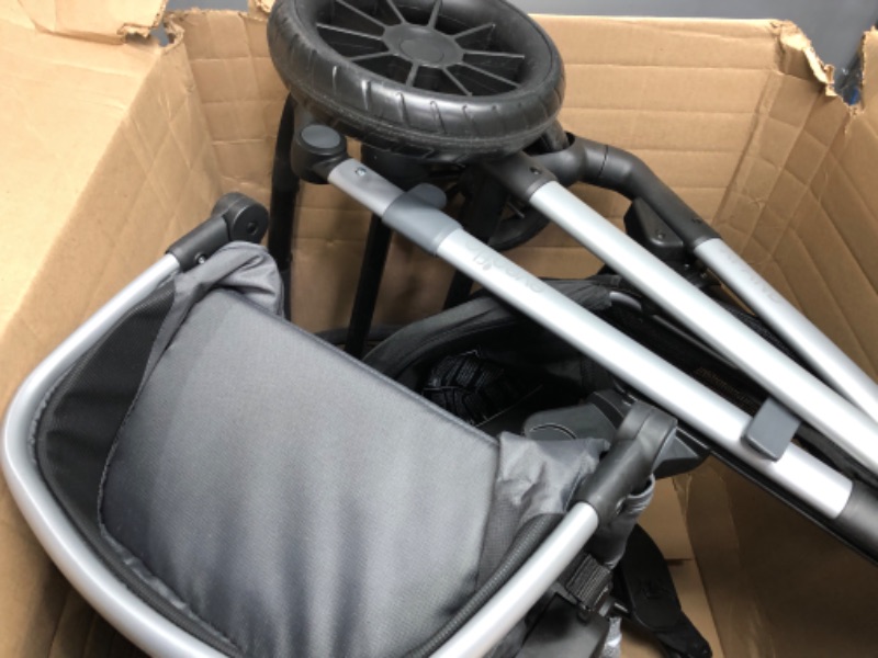 Photo 2 of Evenflo Pivot Xpand Modular Stroller, Baby Stroller, Converts to Double Stroller, 4 Modes, Durable Construction, Extra-Large Storage Basket, Compact Folding Design, 55-lb Capacity, Percheron Gray