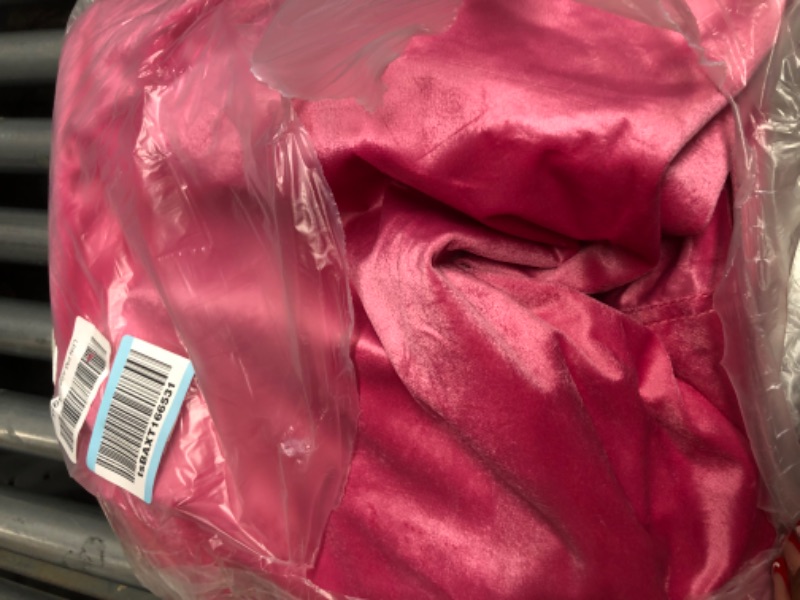 Photo 2 of *MISSING FILLING* Chill Sack Bean Bag Chair: Giant 5' Memory Foam Furniture Bean Bag - Big Sofa with Soft Micro Fiber Cover - Pink Furniture Foam Microsuede - Pink
