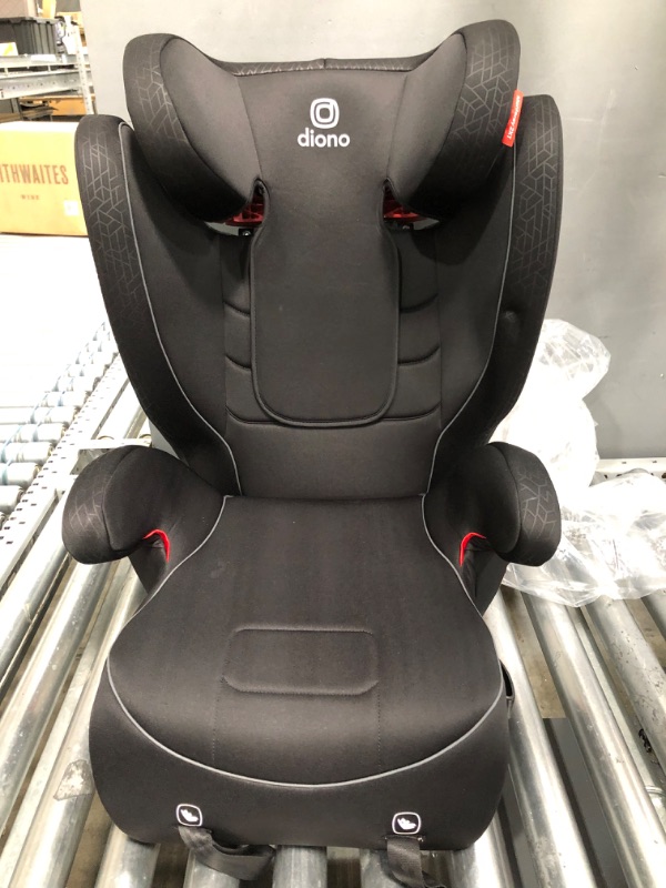 Photo 1 of Diono Monterey 2XT Latch 2 in 1 High Back Booster Car Seat with Expandable Height & Width, Side Impact Protection, 8 Years 1 Booster, Black 2XT Black