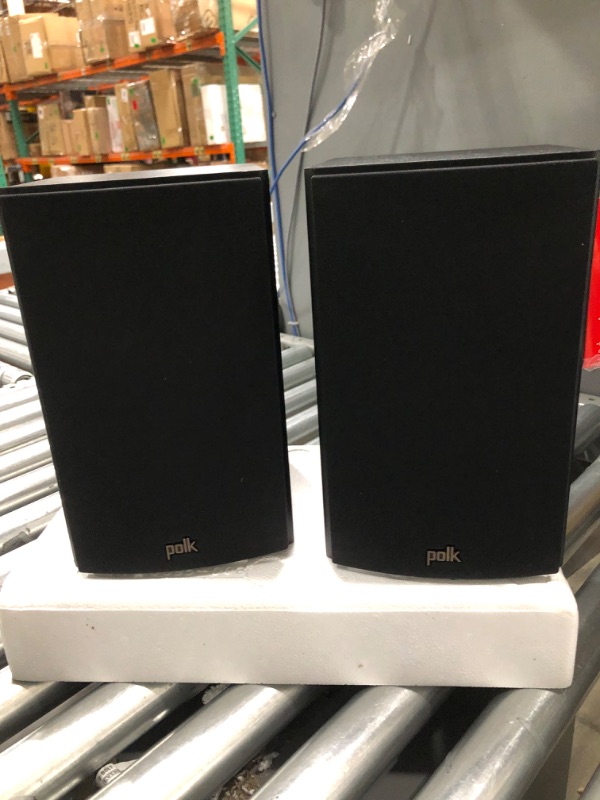 Photo 3 of Polk Audio T15 Bookshelf Speakers Pair Black