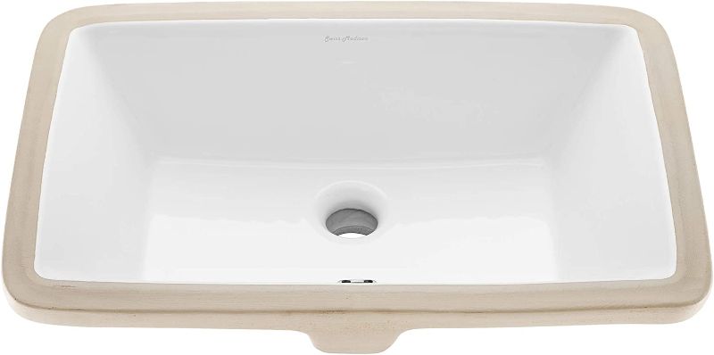 Photo 1 of  SWISS MADISON VOLTAIRE  21" RECTANGLE   Undermount Bathroom Sink
