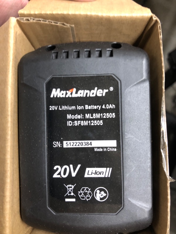 Photo 5 of *** parts only*** MAXLANDER 3 in 1 Cordless Leaf Blower & Vacuum with Bag, Brushless Battery Powered Leaf Vacuum Mulcher 40V 170MPH 330CFM 5 Speeds Leaf Blowers for Lawn Care 2 Pcs 4.0Ah Battery & Charger Included Leaf Blower Vacuum Mulcher