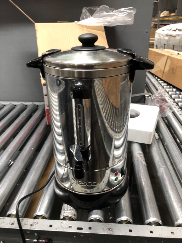 Photo 2 of Nesco Professional Coffee Urn, 30 Cups, Stainless Steel
