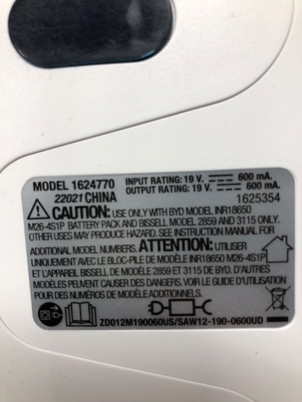 Photo 1 of Bissell SpinWave Pet Robot, 2-in-1 Wet Mop and Dry Robot Vacuum, WiFi Connected with Structured Navigation, 3347
NONE FUNCTIONAL NEEDS REPAIR
DOES NOT CHARGE
