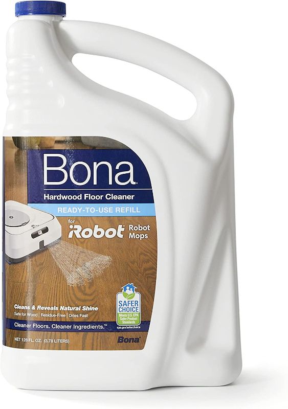 Photo 1 of iRobot Authentic Replacement Parts – Roomba Combo and Braava Jet Cleaning Solution, Designed for hardwood and safe for hard-surface floors – Bona Hardwood Floor Cleaner
