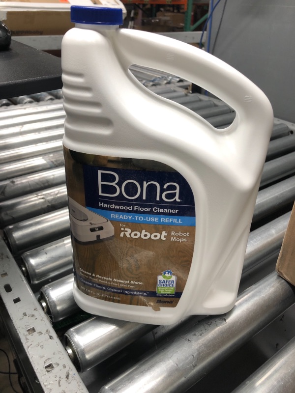 Photo 1 of iRobot Authentic Replacement Parts – Roomba Combo and Braava Jet Cleaning Solution, Designed for hardwood and safe for hard-surface floors – Bona Hardwood Floor Cleaner
