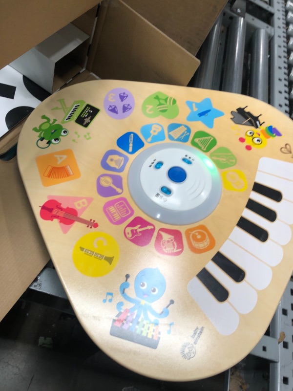 Photo 2 of Baby Einstein Clever Composer Tune Table Magic Touch Electronic Wooden Activity Toddler Toy, Ages 6 Months + Composer Table