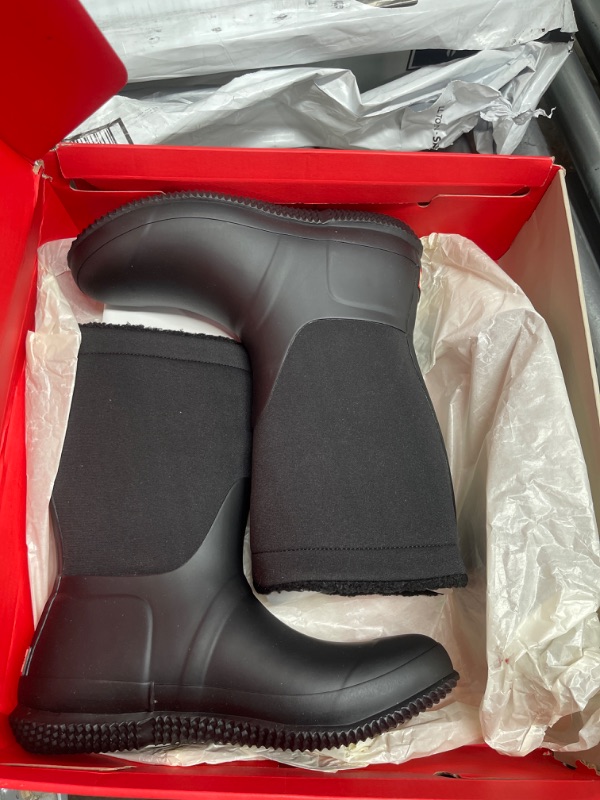 Photo 2 of **NEW** WOMEN SIZE 8** HUNTER Women's Hike Rain Boot  Black