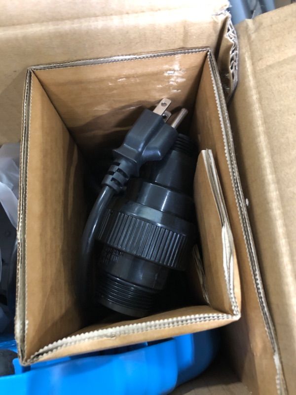 Photo 2 of (PARTS ONLY)ACQUAER 1/4 HP AUTOMATIC SWIMMING POOL COVER PUMP, 115 V SUBMERSIBLE PUMP WITH 3/4” CHECK VALVE ADAPTER & 25FT POWER CORD, 2250 GPH WATER REMOVAL FOR POOL, HOT TUBS, ROOFTOPS, WATER BEDS AND MORE
