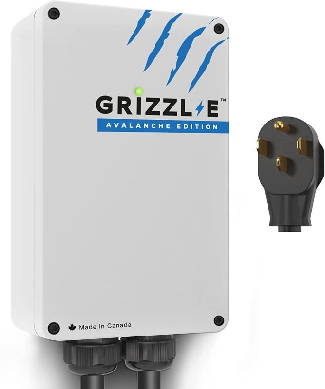 Photo 1 of (USED)Grizzl-E Level 2 EV Charger, 16/24/32/40 Amp, NEMA 14-50 Plug/06-50 Plug, 24 feet Premium Cable, Indoor/Outdoor Car Charging Station, Classic/Avalanche/Extreme (Avalanche 14-24-PB)…
