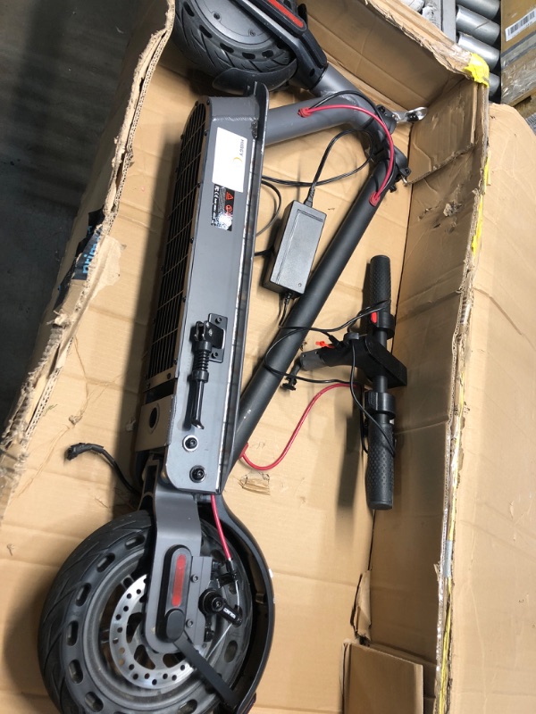 Photo 3 of NONFUNCTIONAL** Parts only  Hiboy S2 Pro Electric Scooter, 500W Motor, 10" Solid Tires, 25 Miles Range, 19 Mph Folding Commuter Electric Scooter for Adults (Optional Seat)
