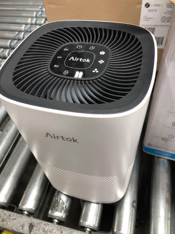 Photo 2 of AIRTOK Air Purifiers for Home Bedroom Large Room with H13 True HEPA Filter| 793 ft2 Coverage Max| Air Cleaner Filter for Wildfire Smoke Dander Odor| 99.9% Removal to 0.1mic| Ozone-Free, Night Light