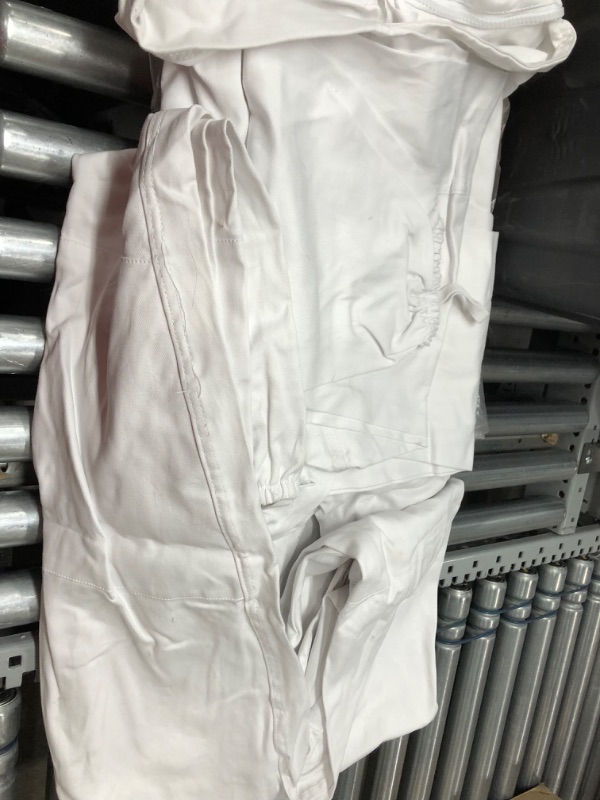 Photo 1 of Bees & Co U74P Plus Natural Cotton Beekeeper Suit with Fencing Veil, XXXL, White XXXL Plus Size White