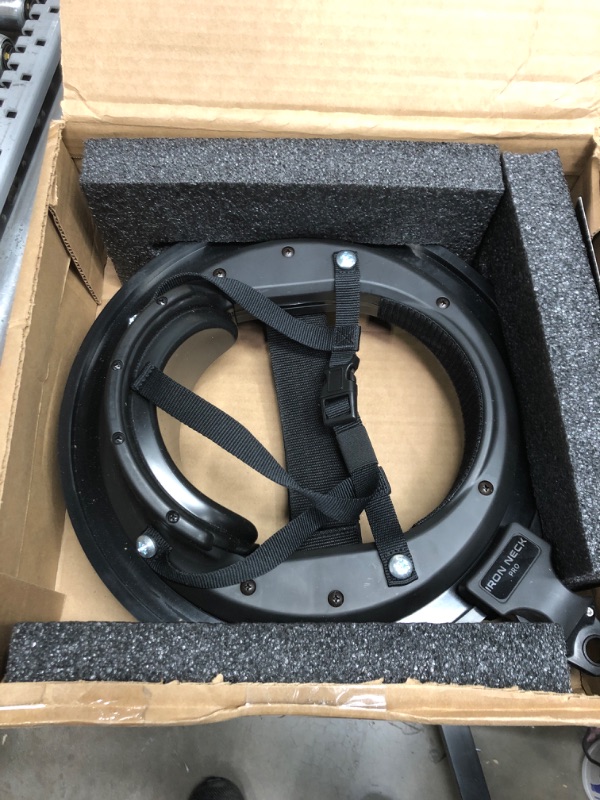 Photo 2 of Iron Neck – Advanced Neck Strength Training Device and Rehabilitation Machine - Perform Neck Exercises and Stretches to Relieve Back and Neck Pain, Reduce Concussion Risk, and Improve Posture
