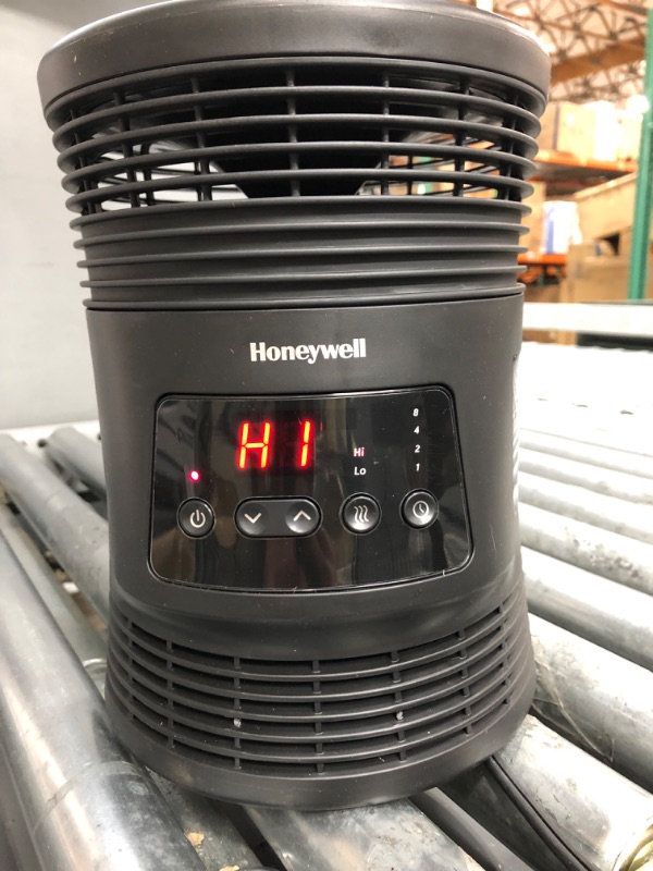 Photo 2 of Honeywell 360 Digital Surround Fan Forced Heater HHF370B, Black