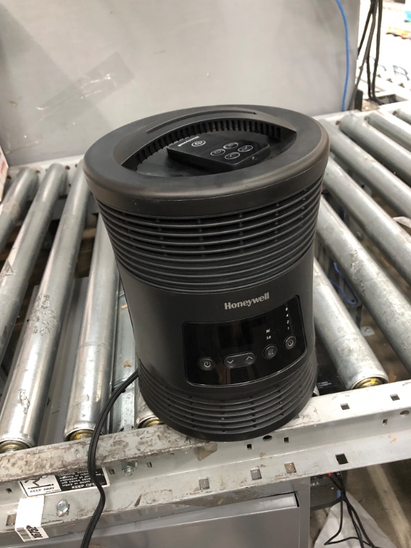 Photo 1 of Honeywell 360 Digital Surround Fan Forced Heater HHF370B, Black