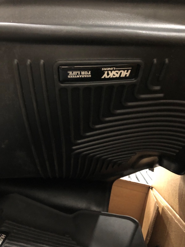 Photo 1 of Husky Liners Weatherbeater Series | Front & 2nd Seat Floor Liners - Black | 94051 | Fits 2015-2022 Ford F-150 Extended/SuperCab 3 Pcs