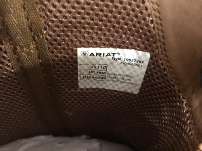 Photo 4 of ARIAT Men's Sport Riggin Western Boot 11 Brown