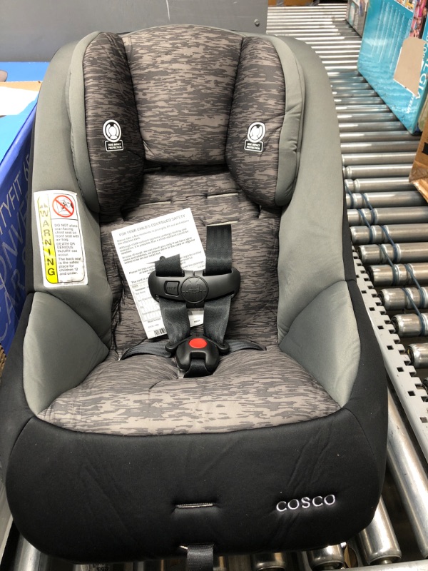 Photo 3 of Cosco Mighty Fit 65 DX Convertible Car Seat (Heather Onyx Gray)