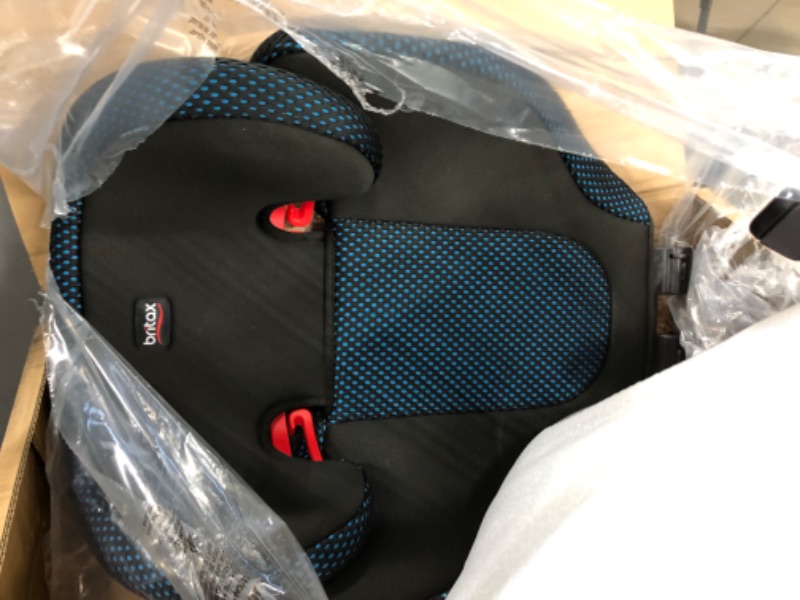 Photo 4 of Britax Highpoint 2-Stage Belt-Positioning Booster Car Seat, Teal - Highback and Backless Seat Cool Flow Teal