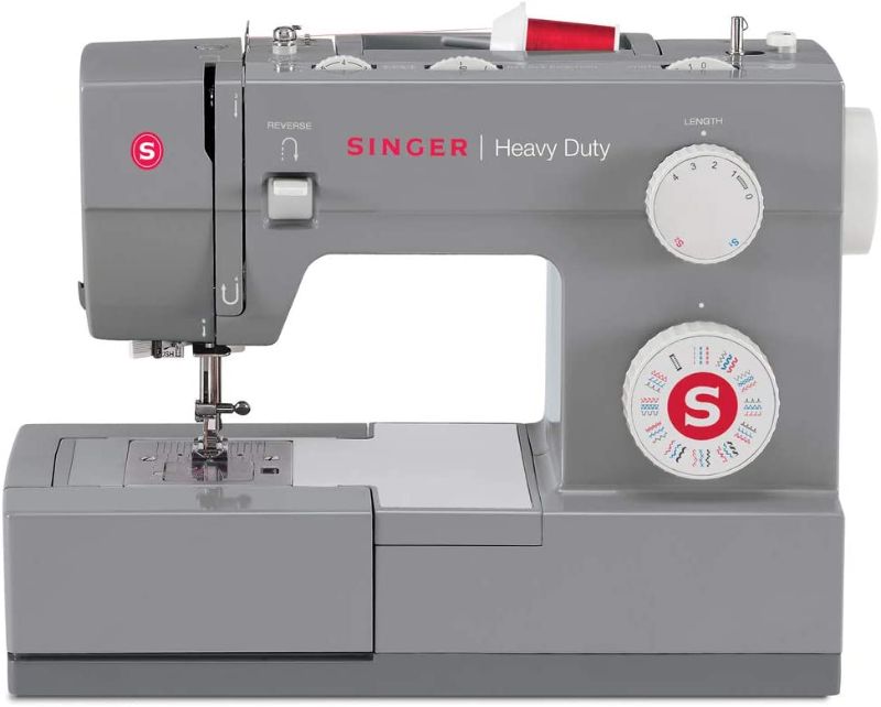 Photo 1 of *UNFUNCTIONAL DIDN'T POWER ON**- SINGER Heavy Duty Sewing Machine With Included Accessory Kit, 110 Stitch Applications 4432, Perfect For Beginners, Gray
