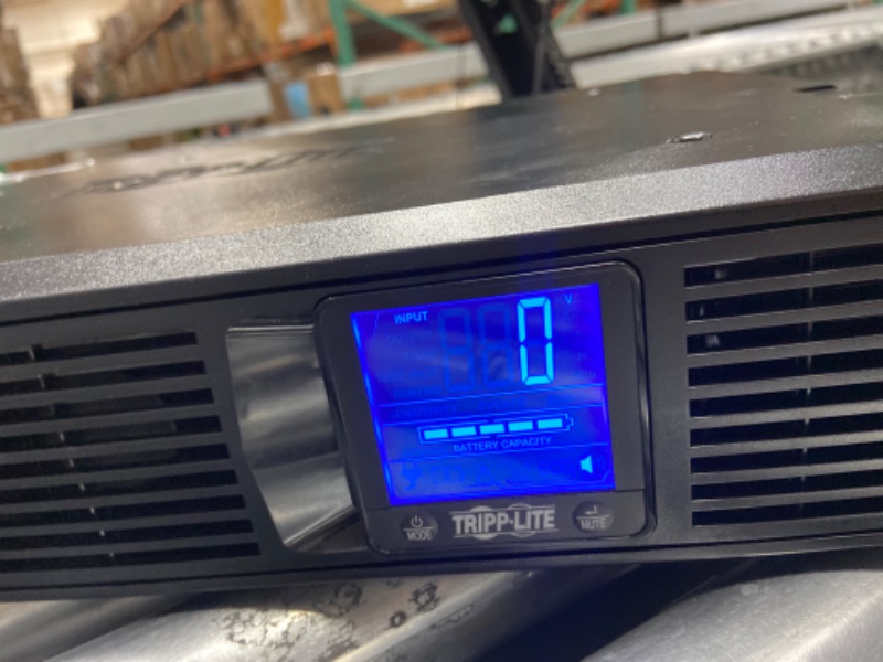 Photo 7 of *DAMAGED/UNFUNCTIONAL FOR PARTS*- Tripp Lite SMART1500LCD 1500VA Smart UPS Battery Back Up, 900W Rack-Mount/Tower, LCD, AVR, USB, DB9, 