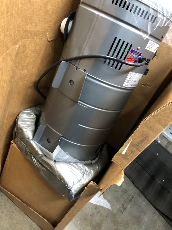 Photo 8 of **SMALL DENT**TESTED AND FUNCTIONAL**
50GKP1 Extended Life Professional Wall Mounted Utility Vacuum with 50ft. Garage Kit Pro (Unit and Kit Plus 1 Inlet)